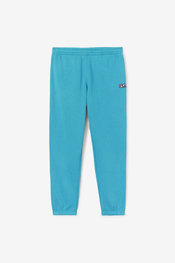 Fila Pants Garin Jogger Mens Turquoise - India IYB-825076